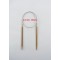 AGULHA CIRCULAR BAMBU/ACO 60CM - 4 5MM