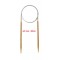 AGULHA CIRCULAR BAMBU/ACO 80CM - 4 5MM