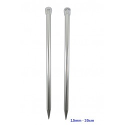 AGULHA TRICO ALUMINIO COLOR 15.0MM 35CM