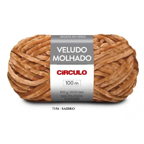 VELUDO MOLHADO (100GR) - COR 7154