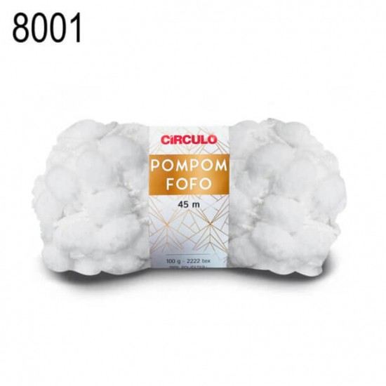 POM POM FOFO (100GR) - COR 8001