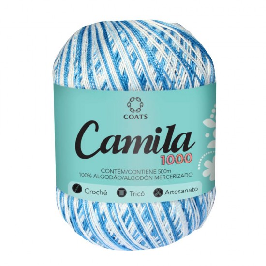 LINHA CROCHE CAMILA 1000 MULT - 05090