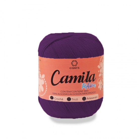 LINHA CROCHE CAMILA FASHION 500M - 00104