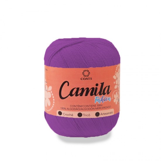 LINHA CROCHE CAMILA FASHION 500M - 00110