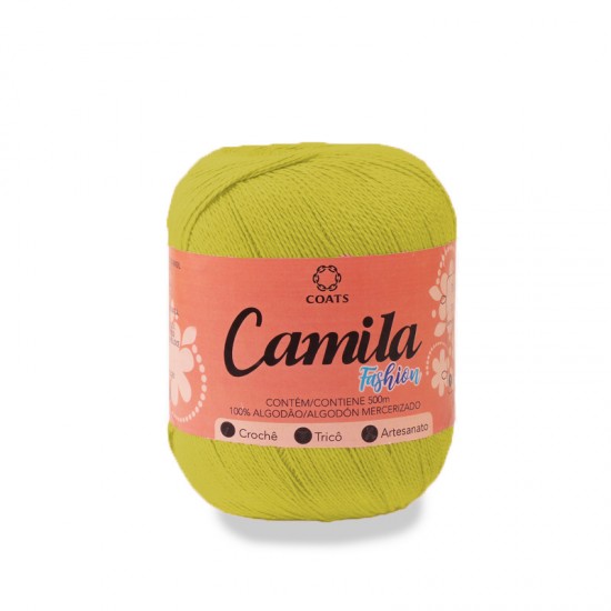 LINHA CROCHE CAMILA FASHION 500M - 00291