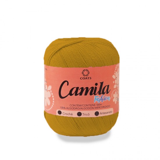 LINHA CROCHE CAMILA FASHION 500M - 00309