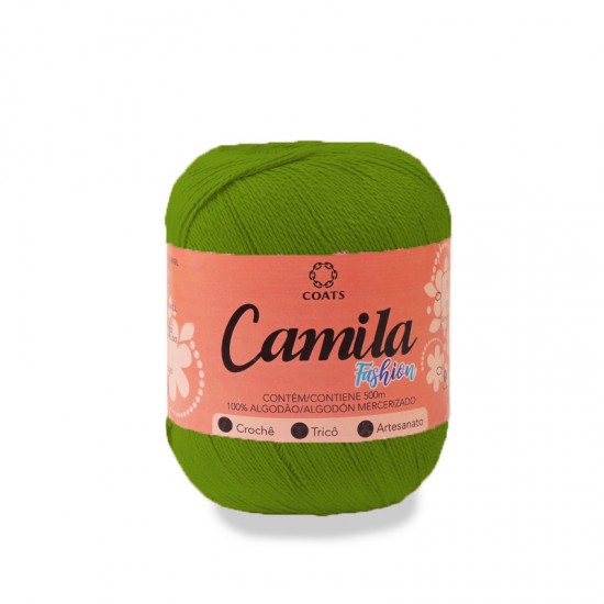 LINHA CROCHE CAMILA FASHION 500M - 00835