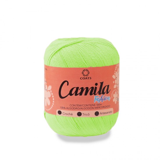 LINHA CROCHE CAMILA FASHION 500M - 01181