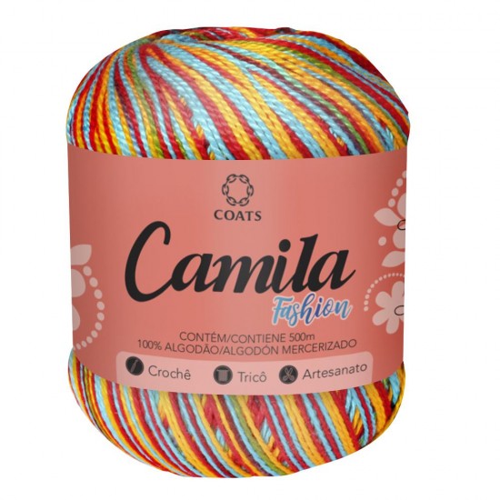 LINHA CROCHE CAMILA FASHION MULT - 05010