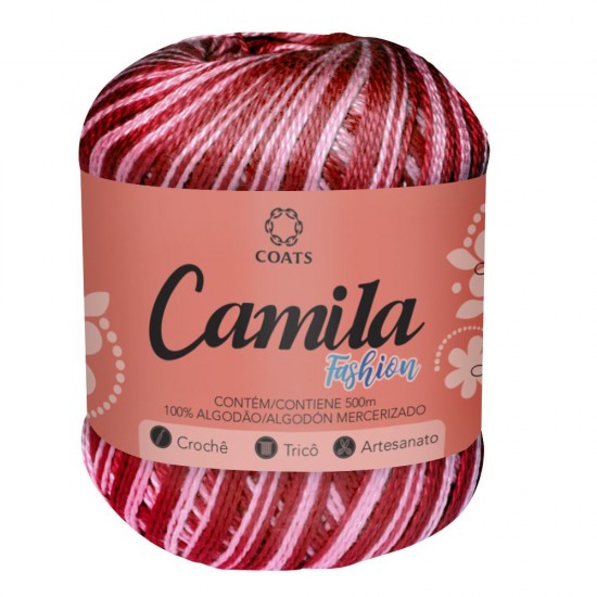 LINHA CROCHE CAMILA FASHION MULT - 05046