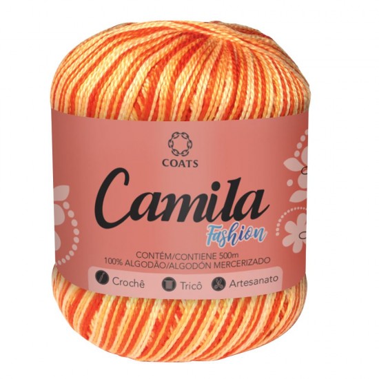 LINHA CROCHE CAMILA FASHION MULT - 05333