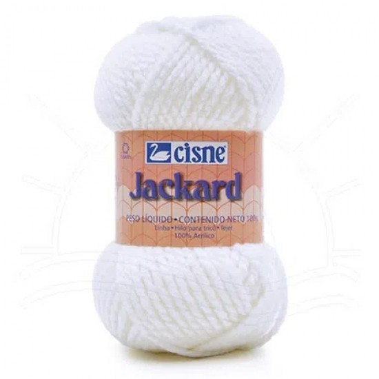 NOVELO CISNE JACKARD 100G - 0000B