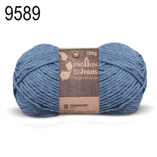 PINGOUIN ECOJEANS 100G - 735 TEX - 9589