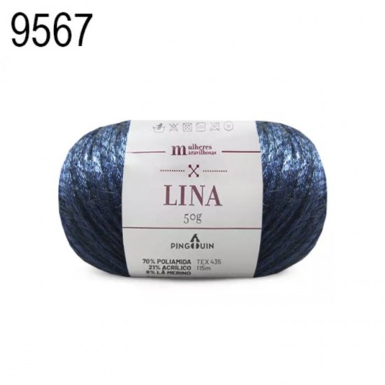 PINGOUIN LINA 435TEX (NM 2 3) 50G - 9567